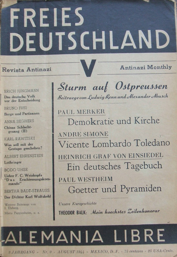 cover of Freies Deutschland