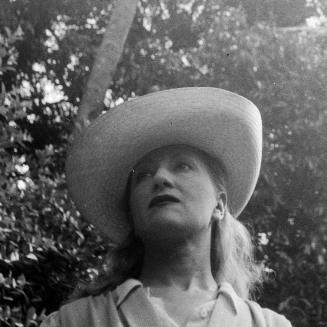 Esperanza with hat